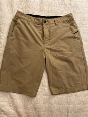 Kids' Tan Stretch Shorts - Comfortable Everyday Bottoms